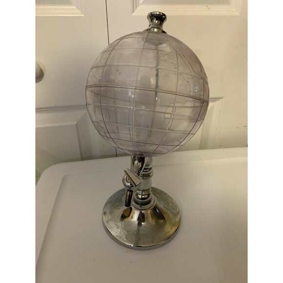 Godinger World Globe Liquor Dispenser Decanter - Picture 6 of 10